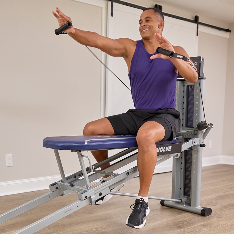Total Gym evolve exercise adjustable glideboard